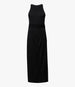 Another Tomorrow Sarong Tie Dress in Black – Cotton Women's Dress