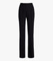 Another Tomorrow Slight Flare Trouser in Black – Wool Women's Trousers