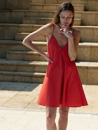low cut summer dresses Women Dress Satin Cowl Neck Sling Dress Y2k Vintage Ruffle Mini Dress Sexy Backless Dress A-Line Sundress Summer Mini for Women 2024 Party Beach Dress Black S Fujian Age womens elegant bodycon mini dress