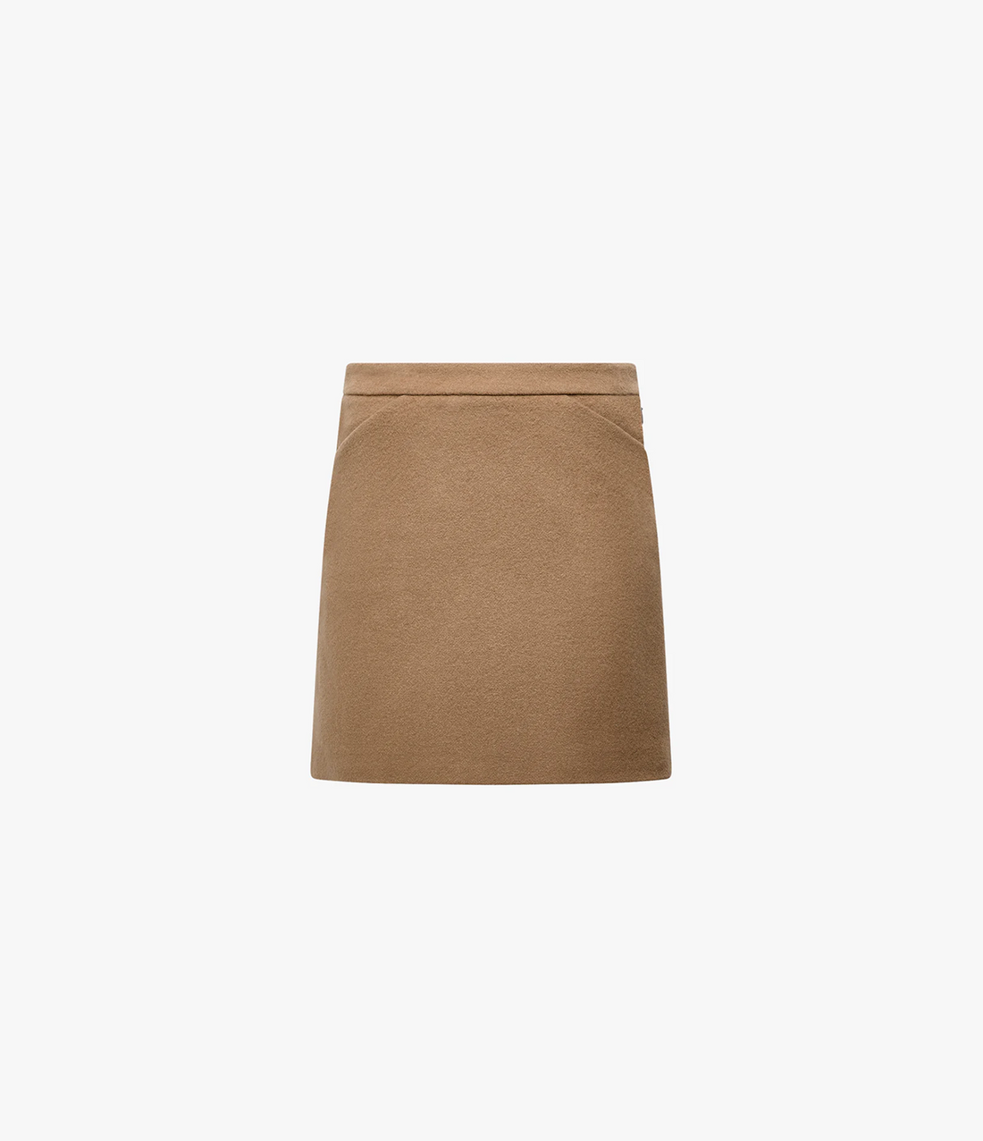Tailored Mini Skirt | Camel