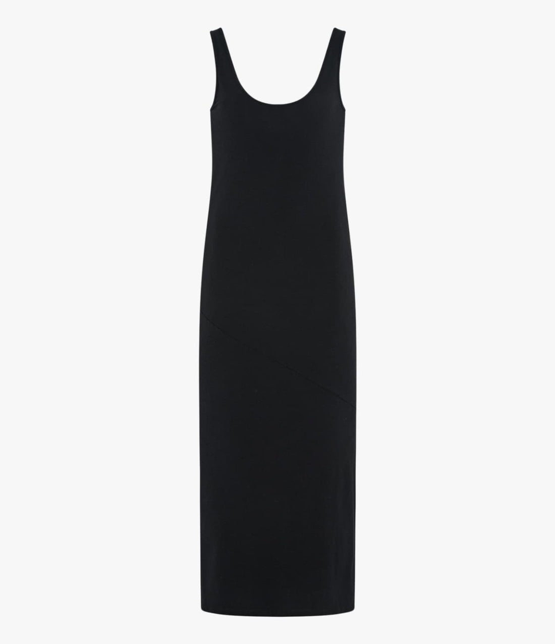 Another Tomorrow Tank Dress in Black – Cotton Women's Dress