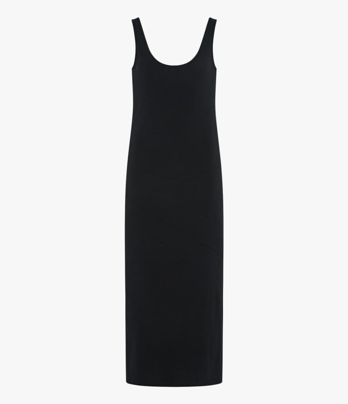 Another Tomorrow Tank Dress in Black – Cotton Women's Dress