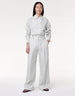 Another Tomorrow Pleated Trouser in Silt Green – Linen Women's Trousers