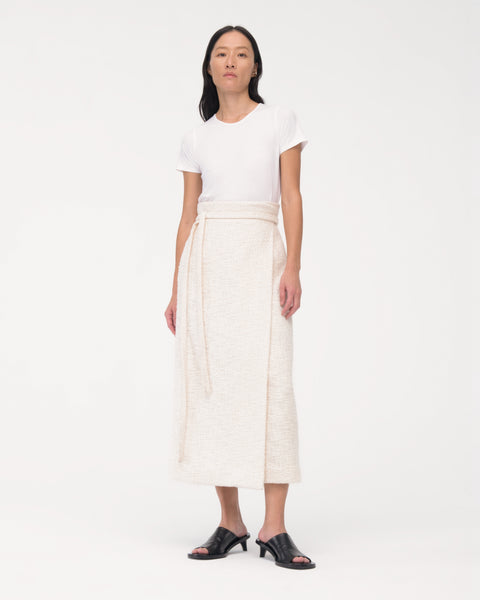 TWEEDWRAPSKIRT_CREAM_A124SK017