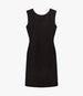Another Tomorrow Tweed Dress in Black – Cotton Women's Dress