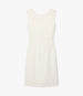 Another Tomorrow Tweed Dress in Cream – Cotton Women's Dress