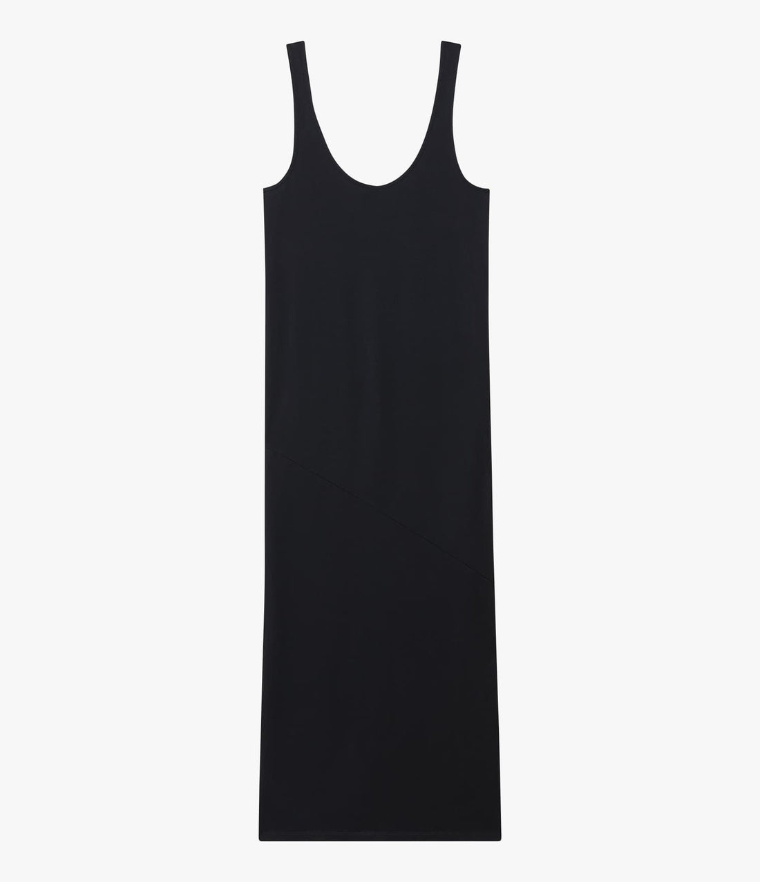Another Tomorrow Tank Dress in Black – Cotton Women's Dress