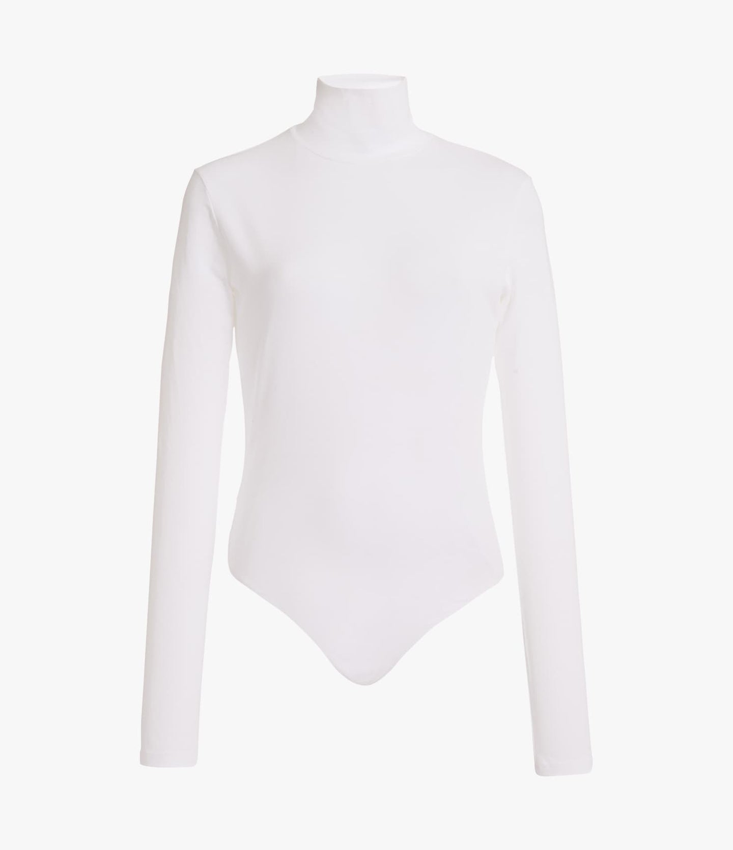 Turtleneck Bodysuit | White