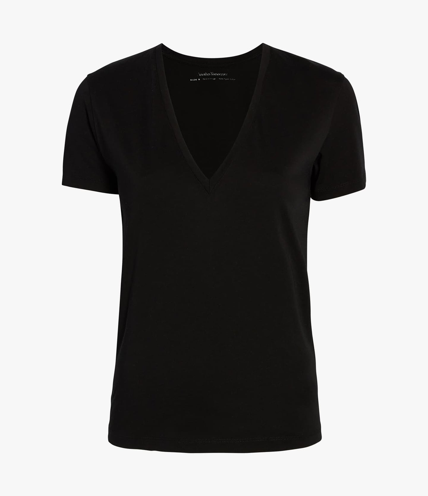 V-Neck Tee | Black