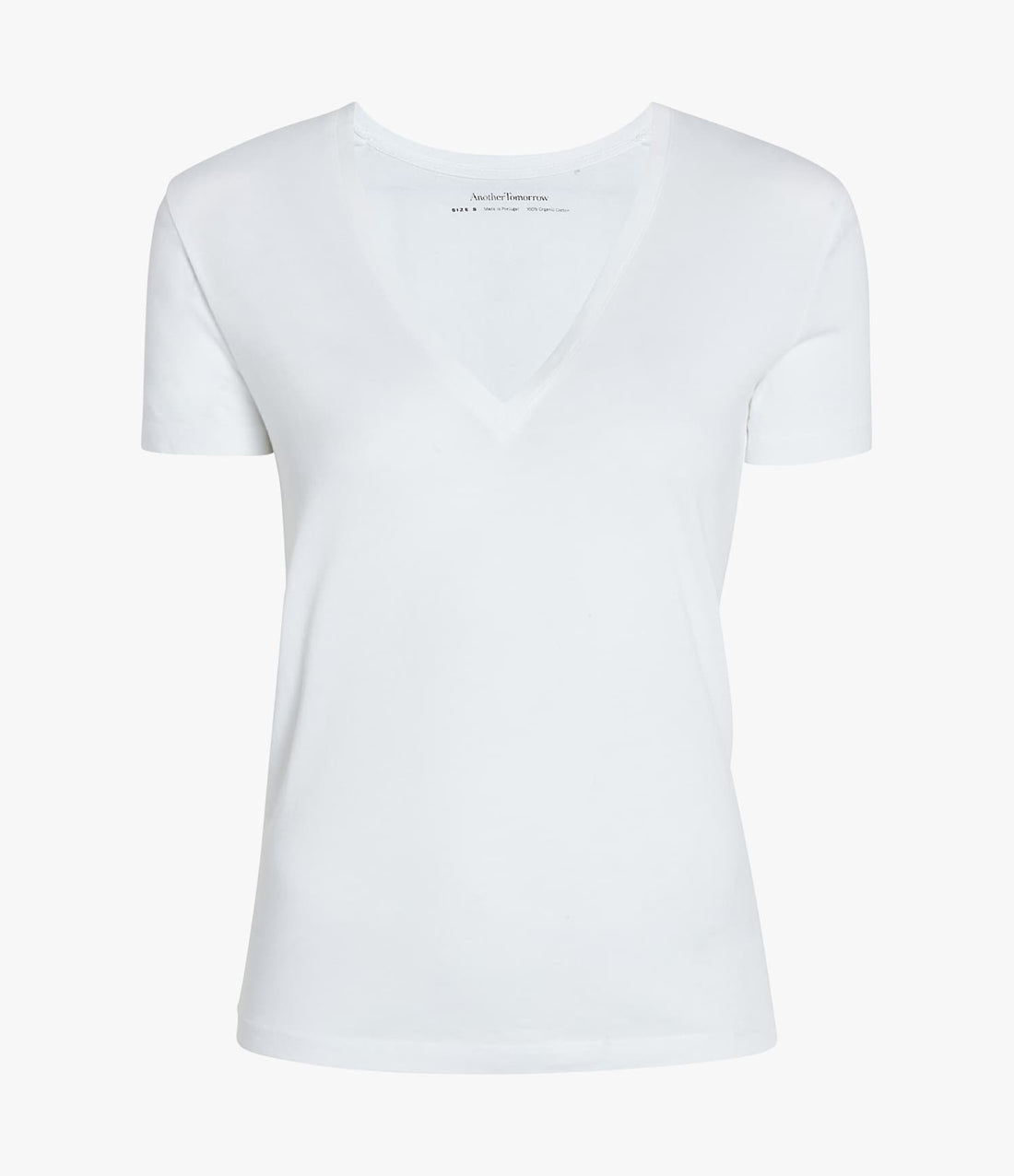 V-Neck Tee | White