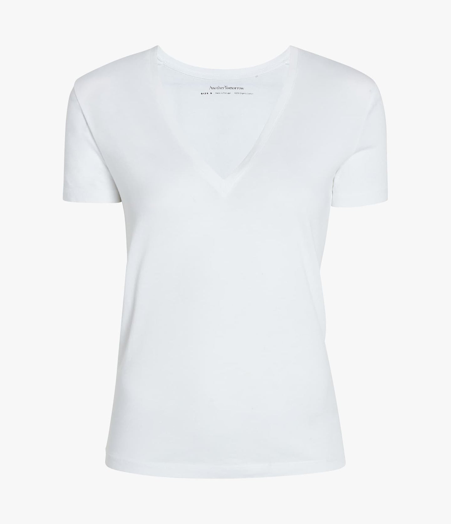 V-Neck Tee | White