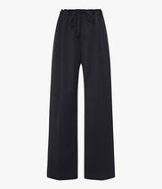 Voile Drawcord Pant | Black
