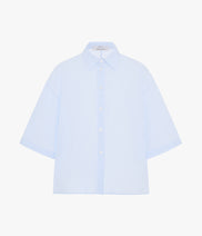 Voile Short Sleeve Shirt | Sky