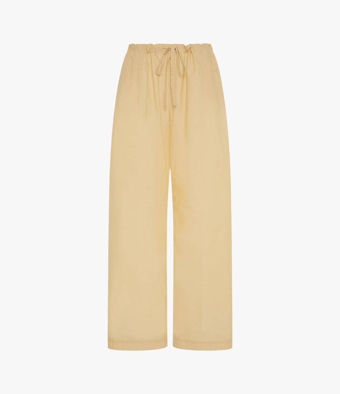 Another Tomorrow Voile Drawcord Pant in Mimosa – Cotton Women's Trousers