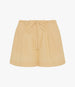 Another Tomorrow Voile Drawcord Short in Mimosa – Cotton Women's Trousers
