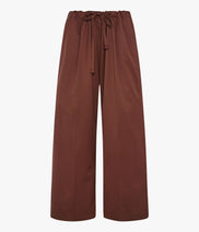 Wool Drawcord Pant | Cinnamon