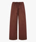 Wool Drawcord Pant | Cinnamon