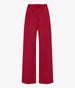Another Tomorrow Wool Drawcord Pant in Pinot Noir – Wool Women's Trousers