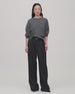 Cashmere Knit Sweatshirt | Grey Melange