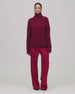 Cashmere Oversized Turtleneck | Pinot Noir
