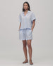 Voile Drawcord Short | Sky