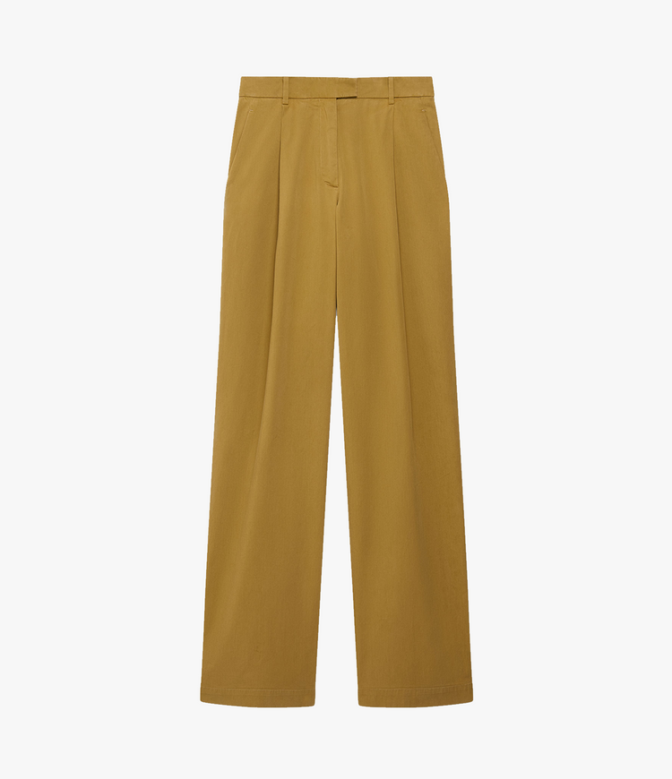 Relaxed Wide Leg Pant in thyme