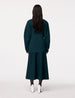 Another Tomorrow Merino Wool Knit Turtleneck in Juniper – Wool Women's Knitwear