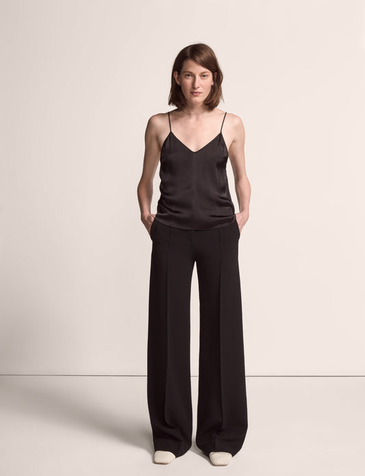 Another Tomorrow Cami in Black – Viscose Women's Top