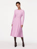 Another Tomorrow Dolman Sleeve Dress in Orchid – Viscose Women's Dress