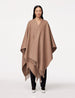 Cashmere Cape | Camel in camel