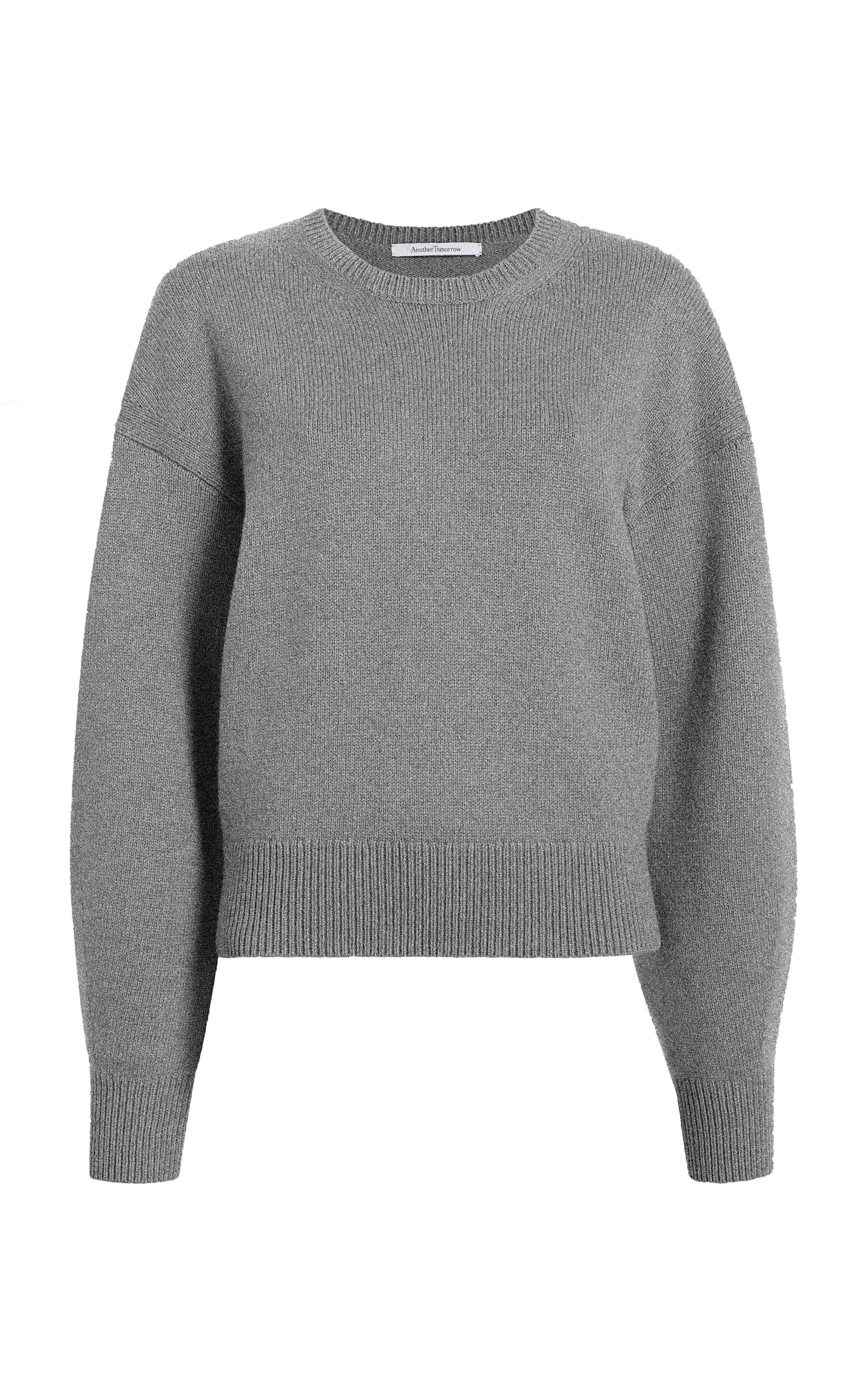 Cashmere Knit Sweatshirt