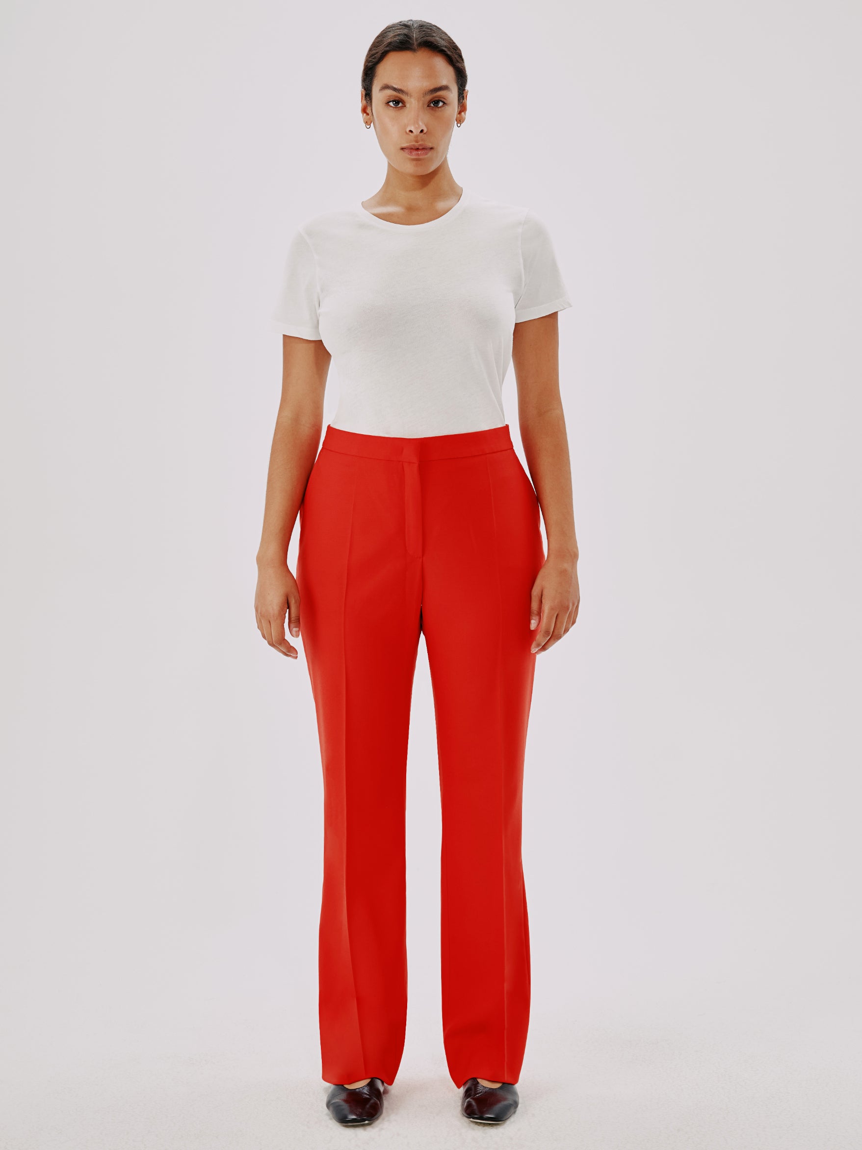 Women Red Trousers | Explore our New Arrivals | ZARA India