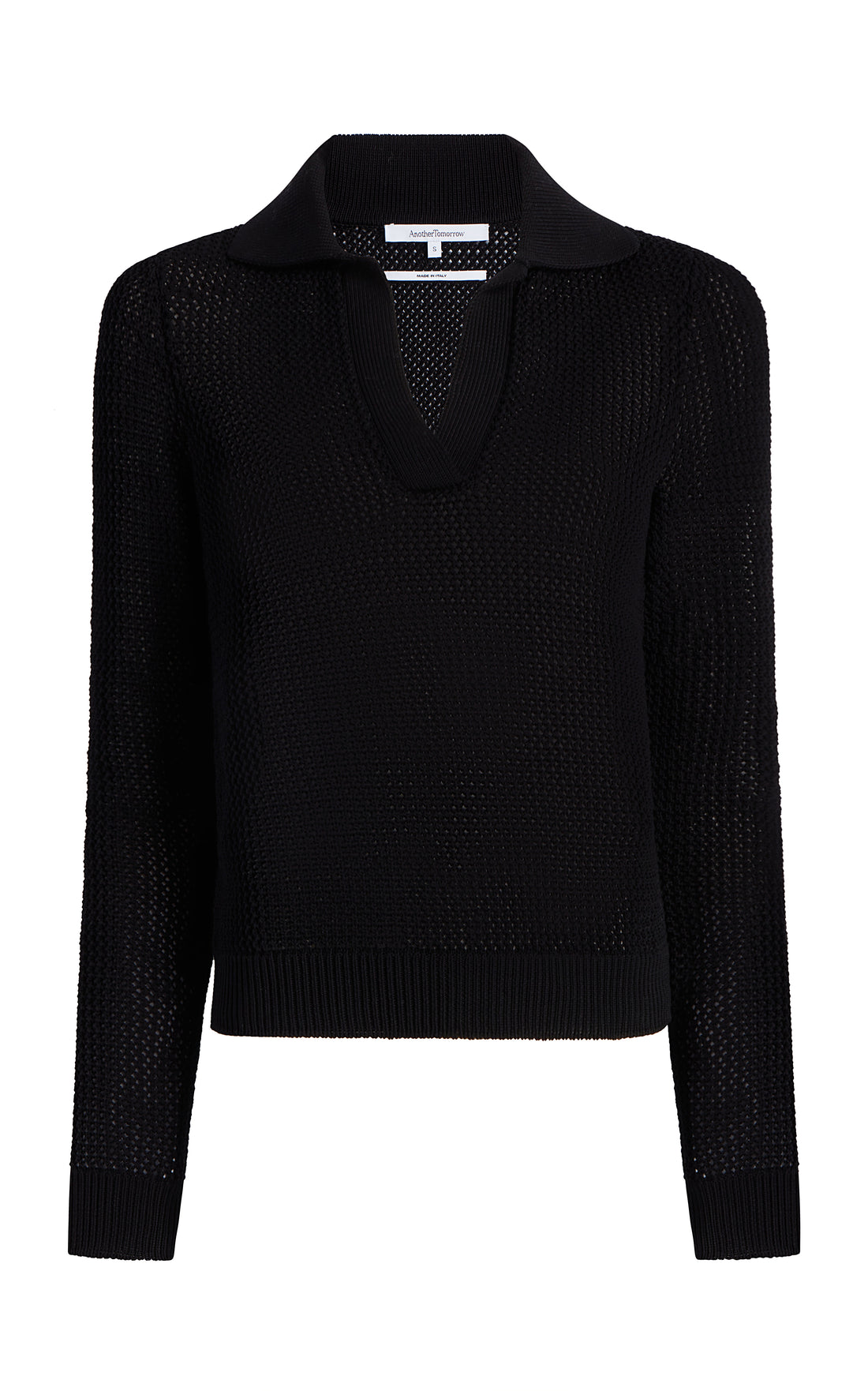 Crochet Polo Sweater Another Tomorrow