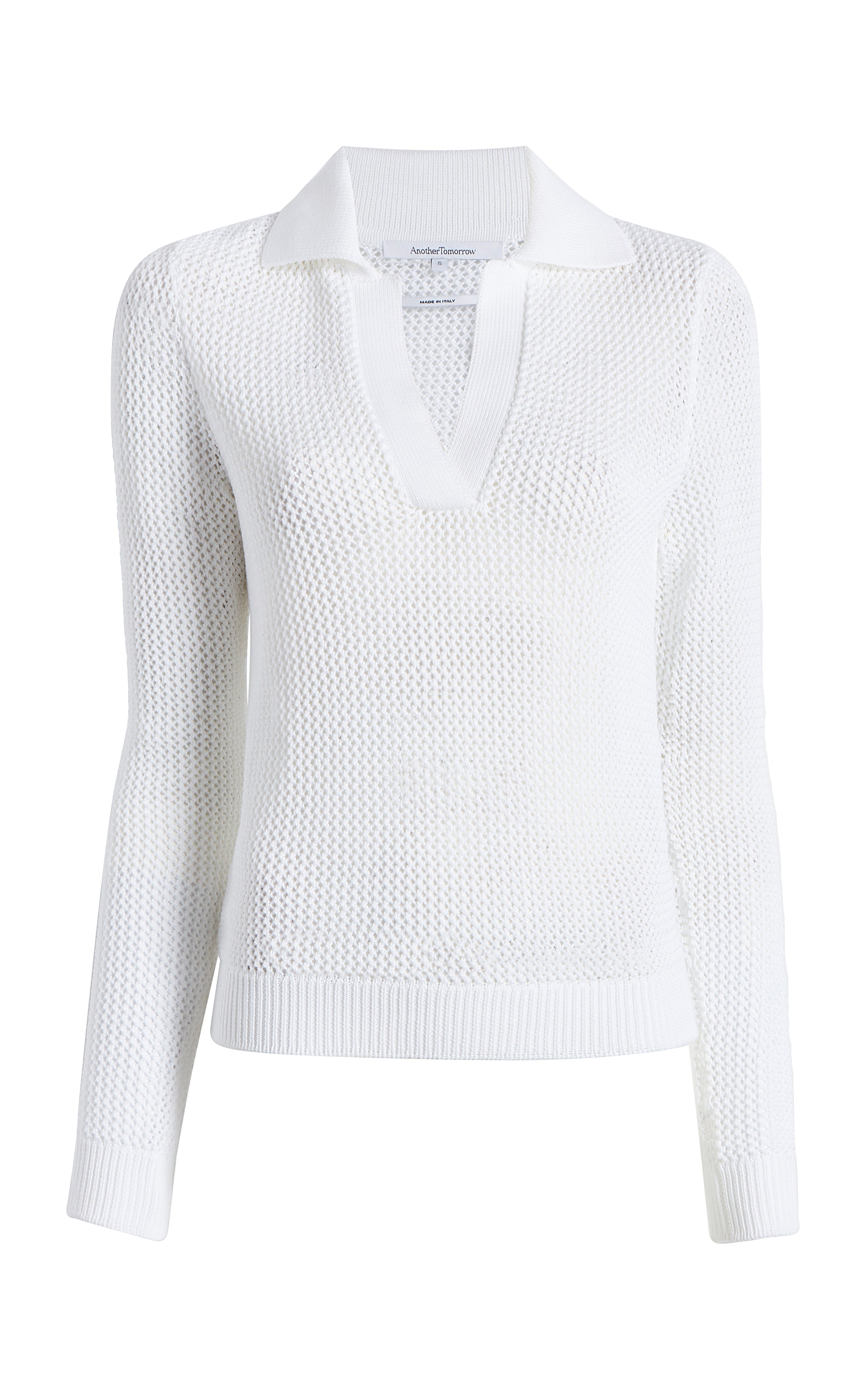 Crochet Polo Sweater – Another Tomorrow