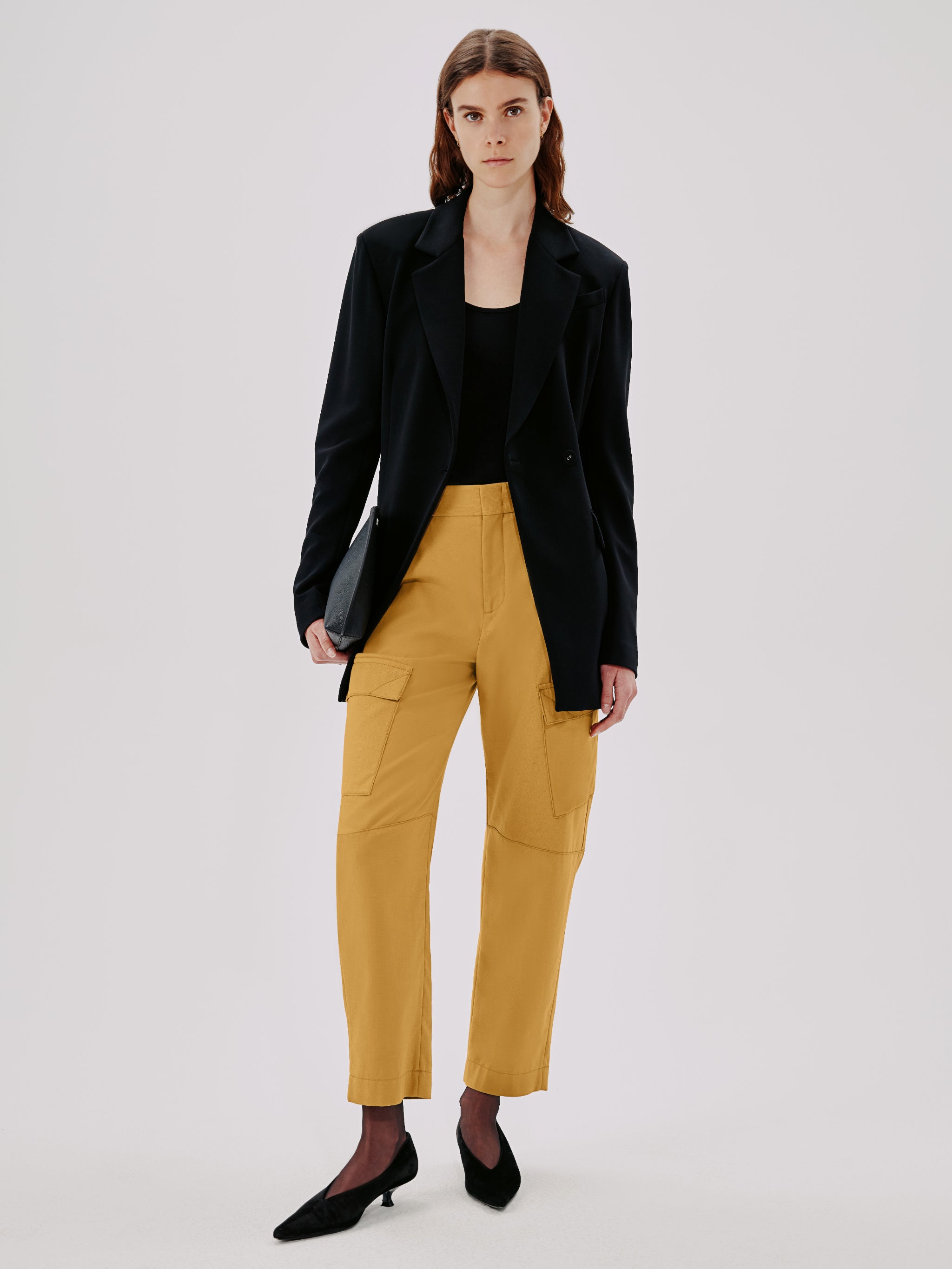 IRIDESCENT SILK BIAS TROUSERS | Sl'eau