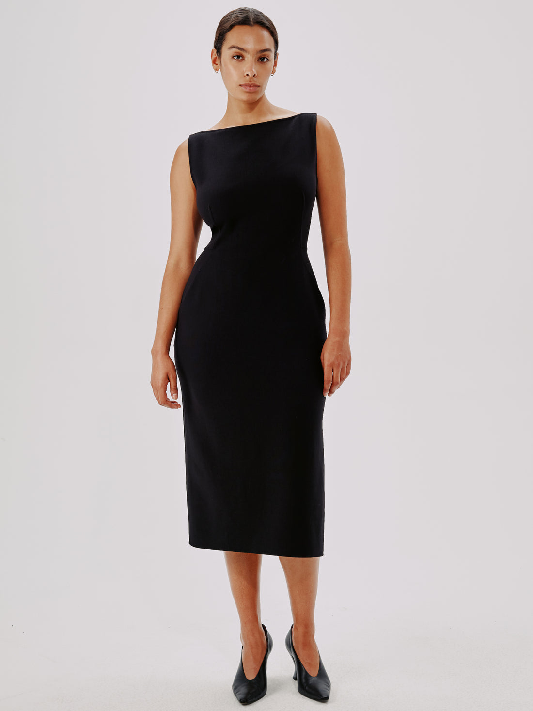 Doppio Boatneck Dress – Another Tomorrow
