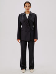 Double-Breasted Jacket - Resale | Black