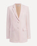Another Tomorrow Oversized Blazer in Pale Pink – Wool Women's Jacket