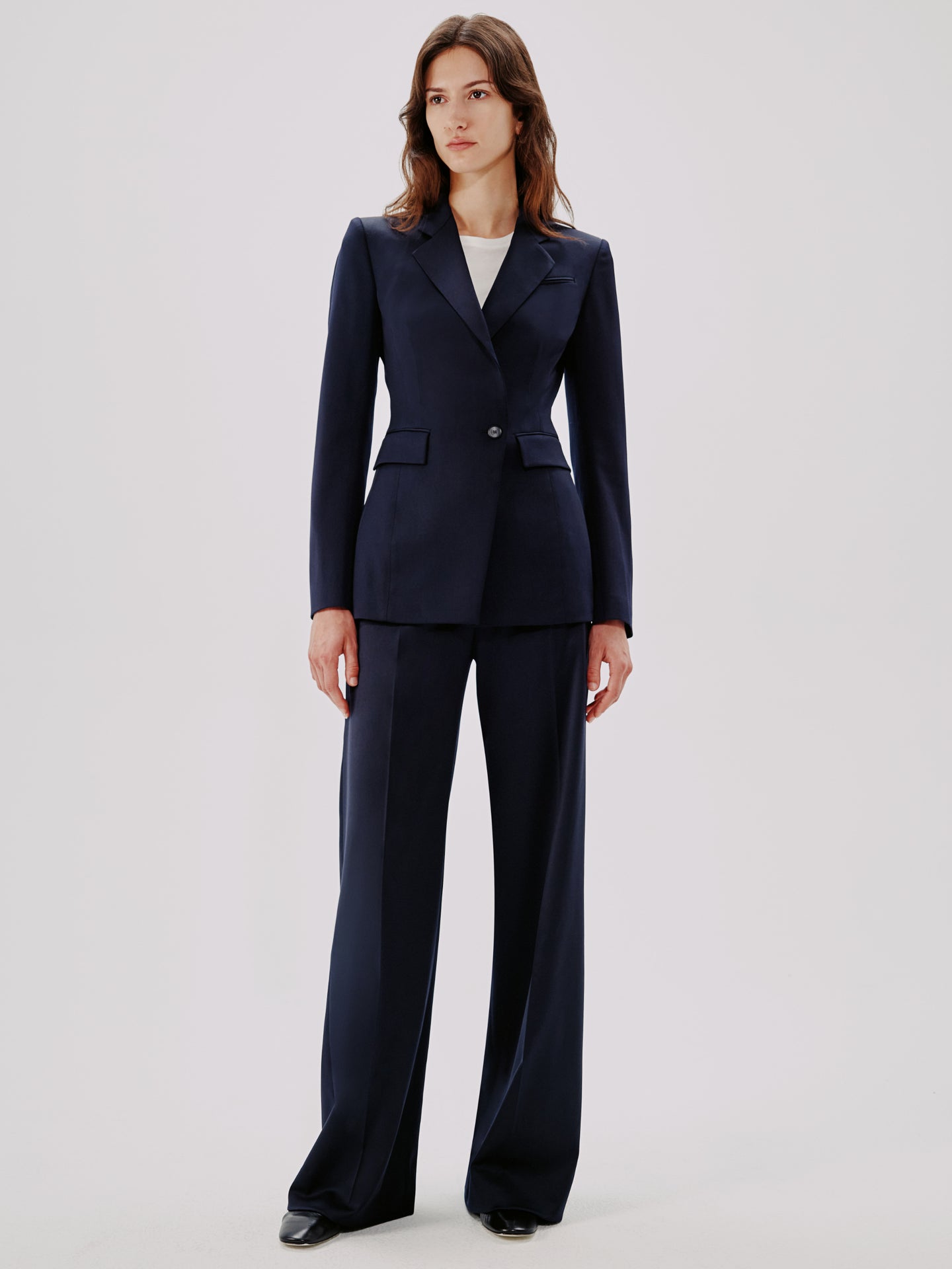 Seamed Waist Jacket - Resale | Navy in navy