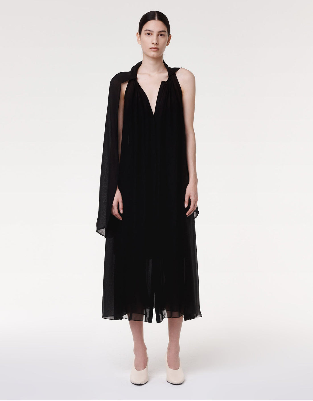 Silk Chiffon Scarf Dress Silk Chiffon Scarf Dress