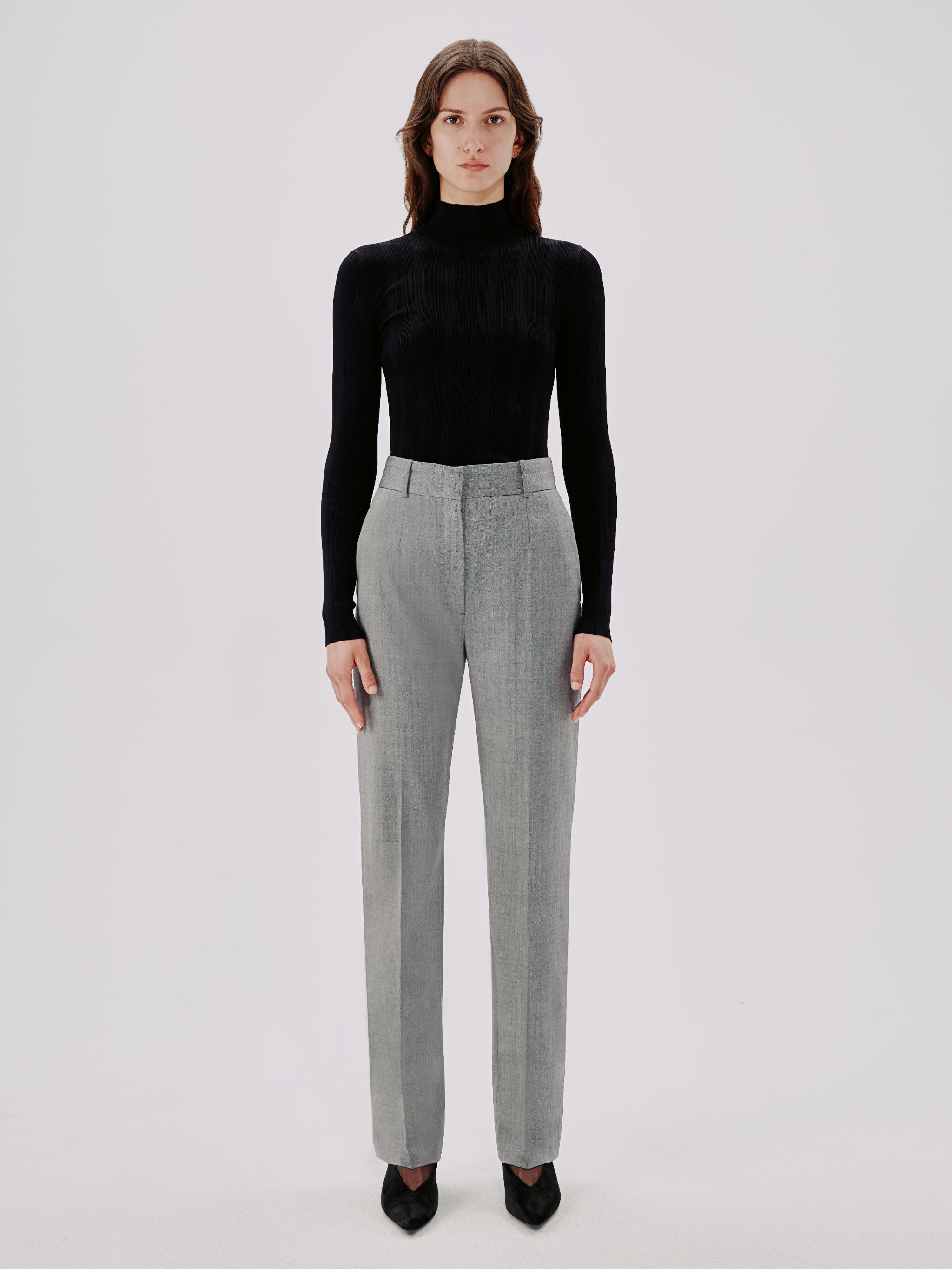 Buy Black & White Trousers & Pants for Men by SOJANYA Online | Ajio.com
