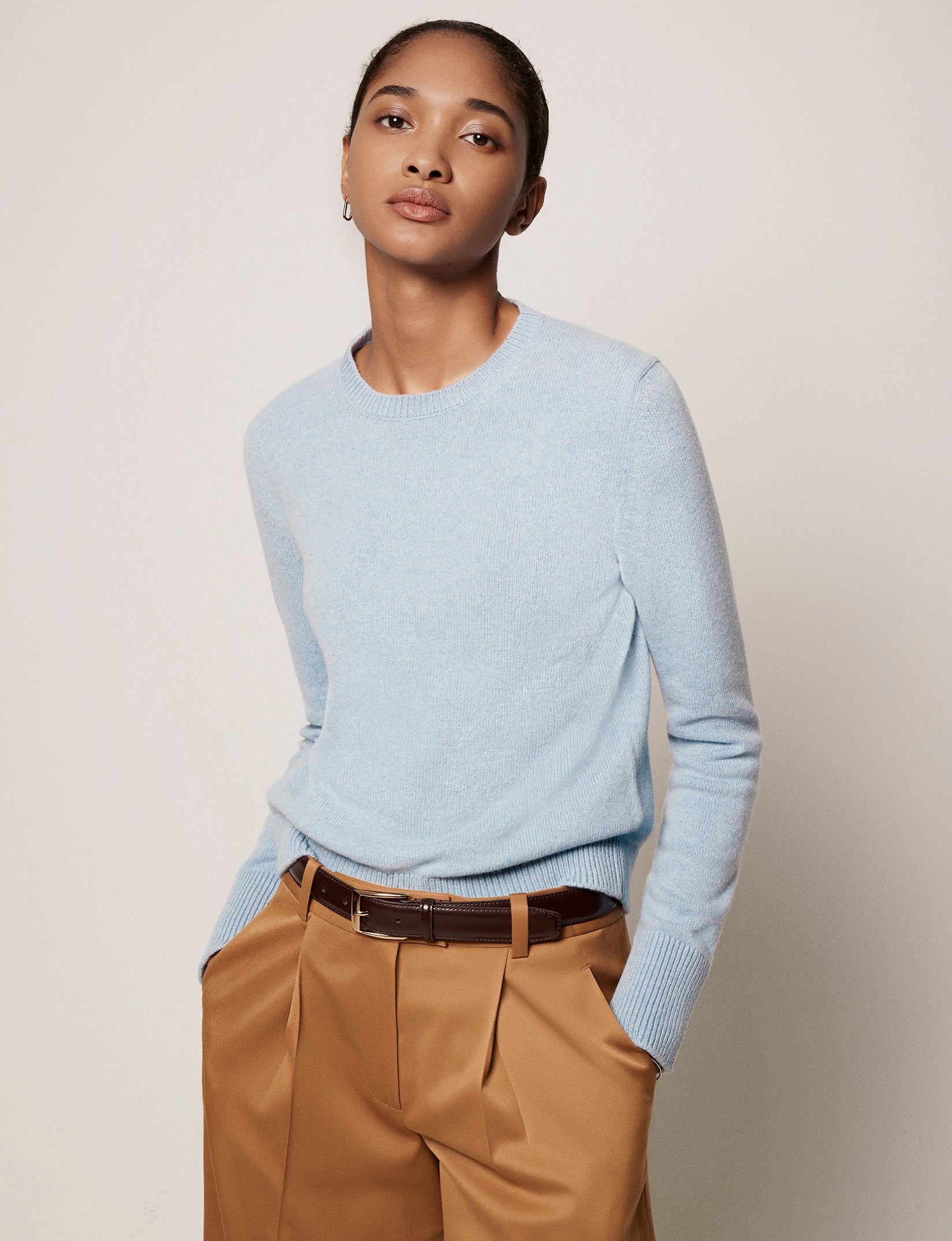 Classic Cashmere Crewneck – Another Tomorrow